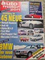 AMS 5/94 Audi Avant RS 2 BMW E38 XM Lexus GS 300 960 164 xx