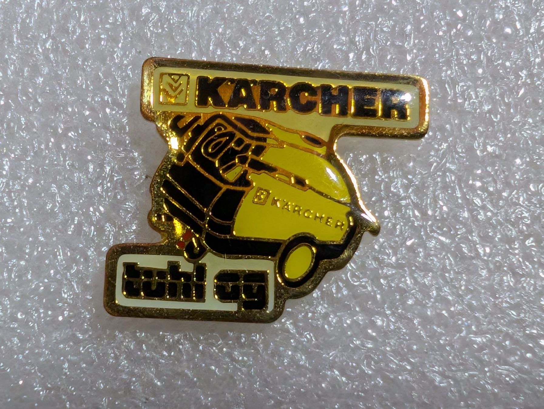 Placchette & Badge: Ansteckpin 246: Kärcher – Usato da Oppligen venduto da Pin-Fall-Shop
