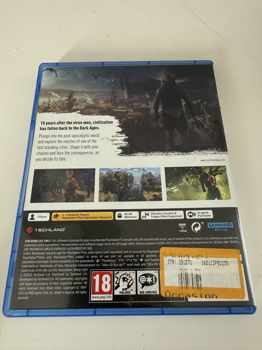 Giochi: Dying Light 2 Ps5 – Usato da Buchs ZH venduto da Hitsch1402 1