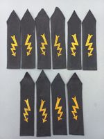 10 Ärmelpatten, Übermittlung, schwarz