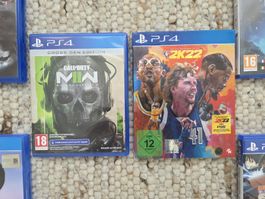 PlayStation4 (500GB) OVP + 3 Original Controller + 6 Spiele