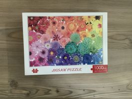 Puzzle mit Blumen Motiv - 1000 Teile 