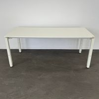 Ergodata Line Desk Schreibtisch 1800x800 mm Weiss
