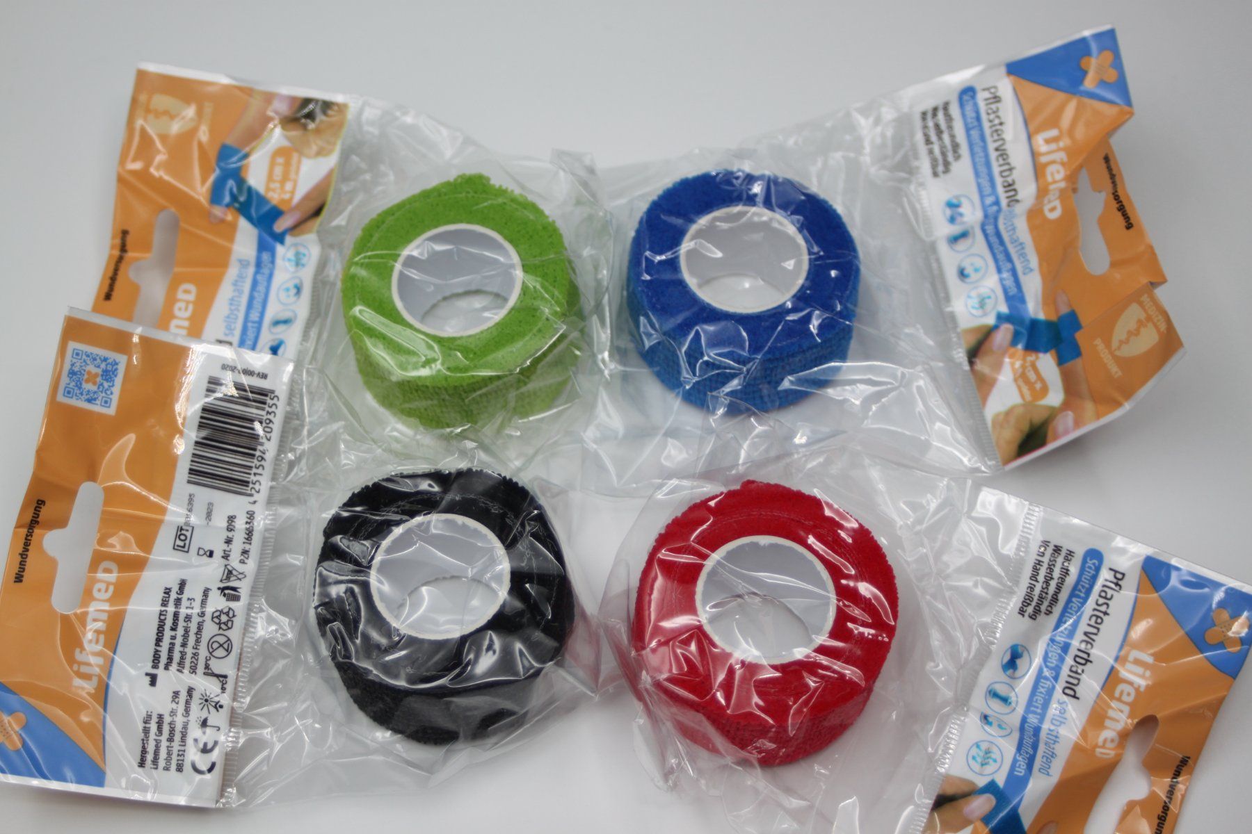 Verbandkästen: 4 Rollen Selbsthaftende Pflasterverband Tape – Neu und originalverpackt aus Lömmenschwil von ritalin01 1