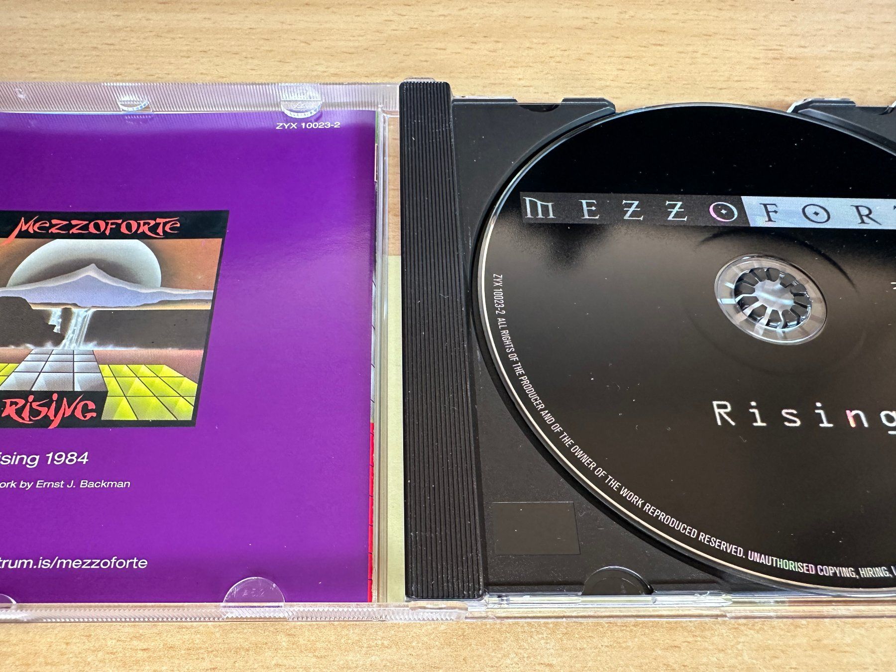 CD: Mezzoforte – Rising – Usato da Rikon im Tösstal venduto da Alpenmutz 2