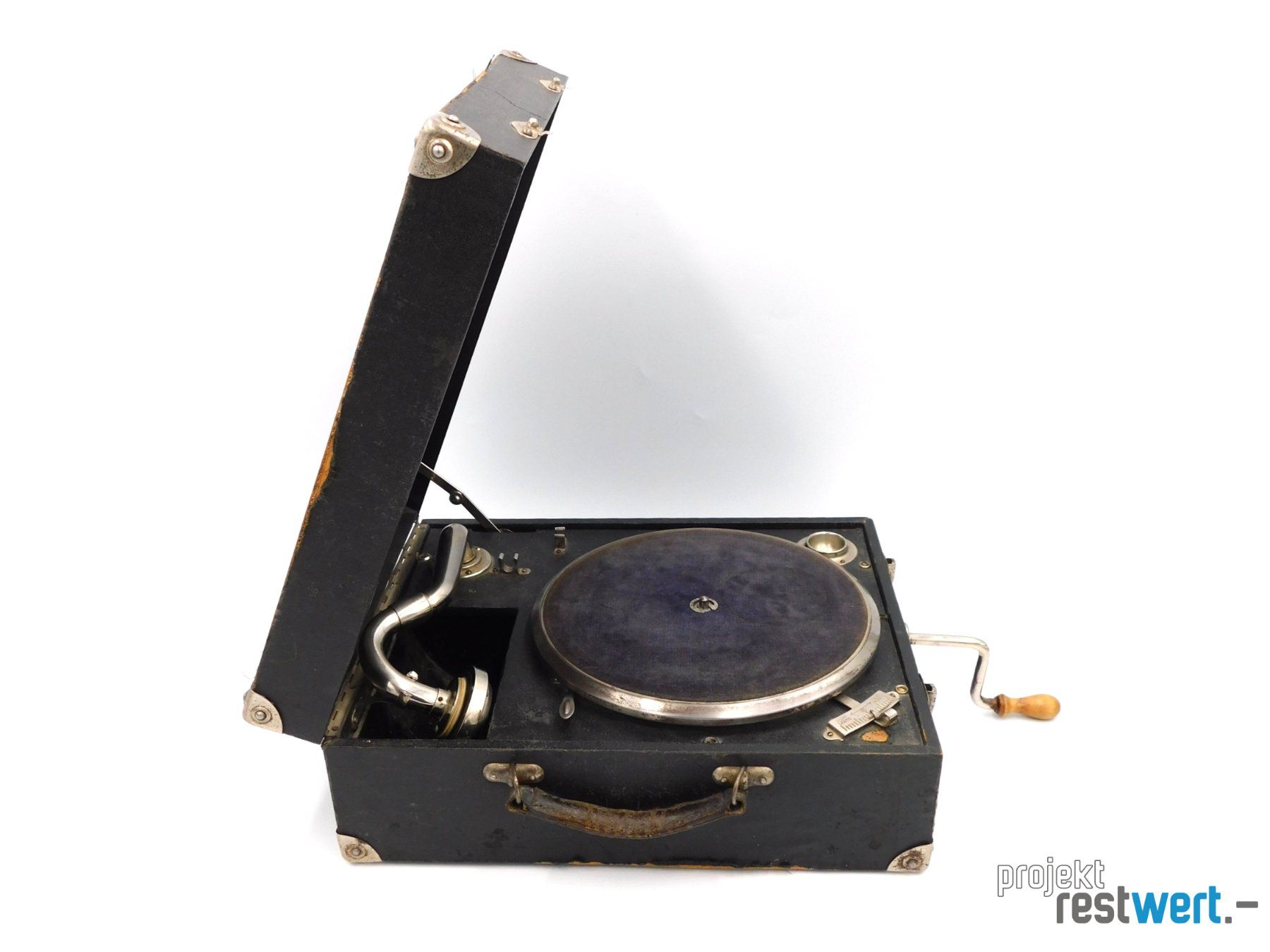 Plattenspieler: Koffergrammophon inkl. 20 Schallplatten von ODEON – Gebraucht aus Bülach von restwert_buelach 3