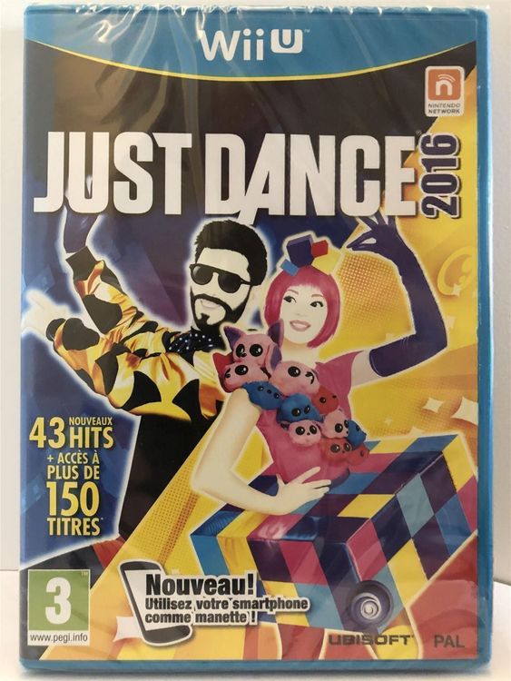 Just Dance 2016  (Wii U)  FR  (NEU/OVP) 1