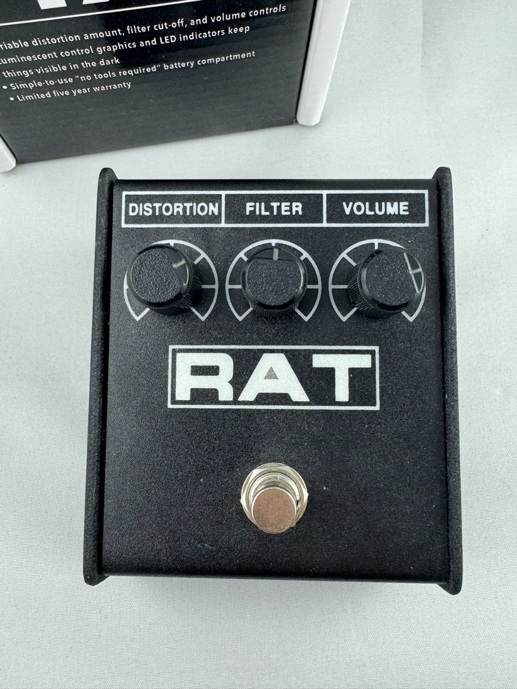 Musikinstrumente: ProCo Rat 2 Distortion / Overdrive Pedal – Gebraucht aus Schinznach Bad von Prosperos 2