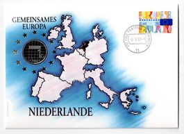 Niederlande_Gemeinsames Europa_Münzbrief ohne Beschreibung