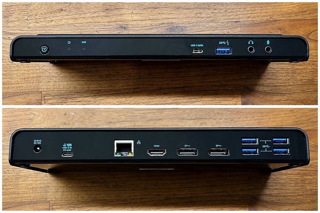 Docking station: i-tec Triple 4K Dockingstation USB-C / USB 3.0 / 3 Monitore – Usato da Bern venduto da Remy0 1