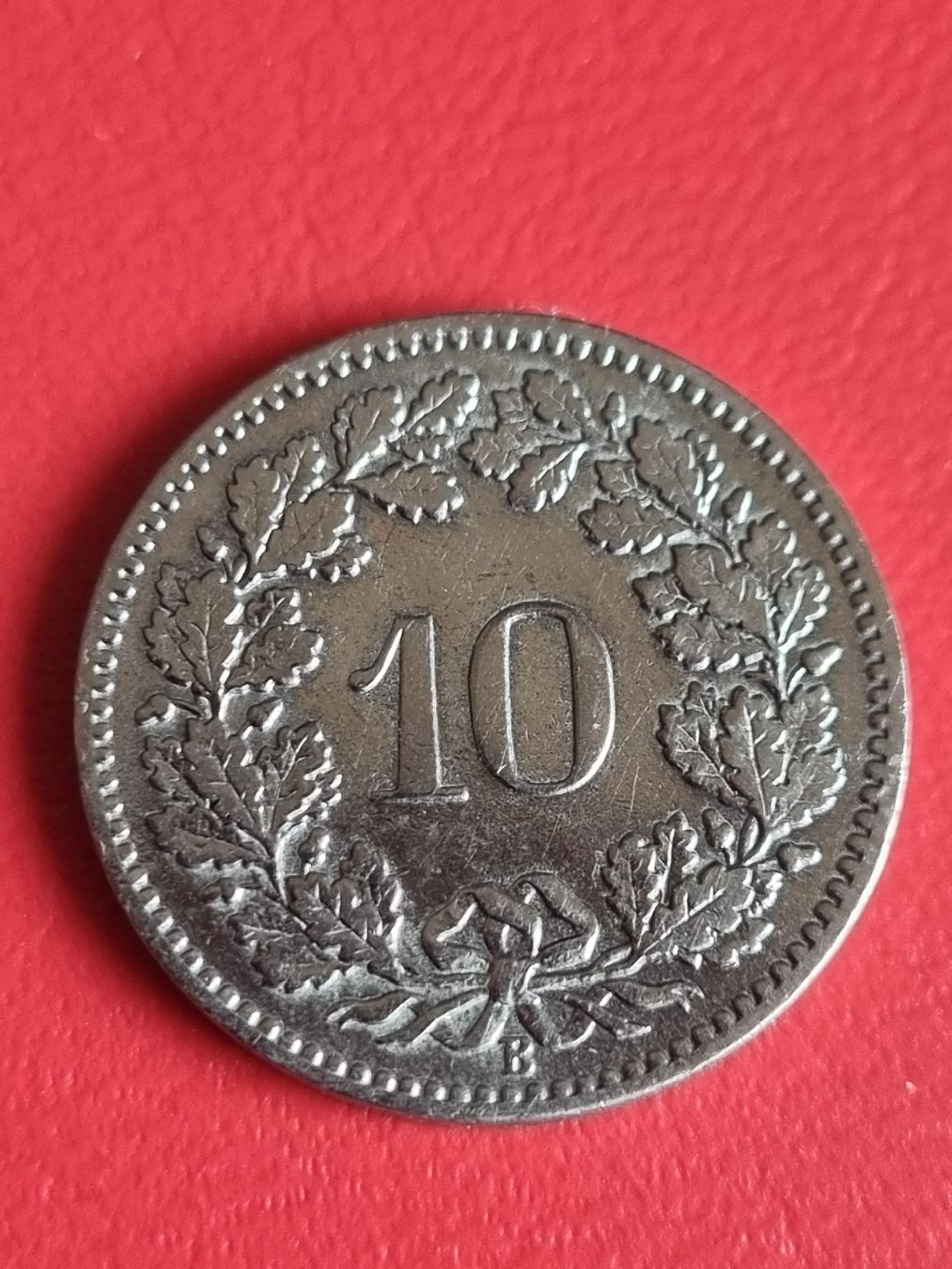 Tutti le monete: 10 RAPPEN SCHWEIZ - JAHR 1902 – Usato da Heimenschwand venduto da rog_p7h9 1