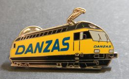 Pin * SBB Re 460 018 Danzas * 90er Jahre Werbe Pin