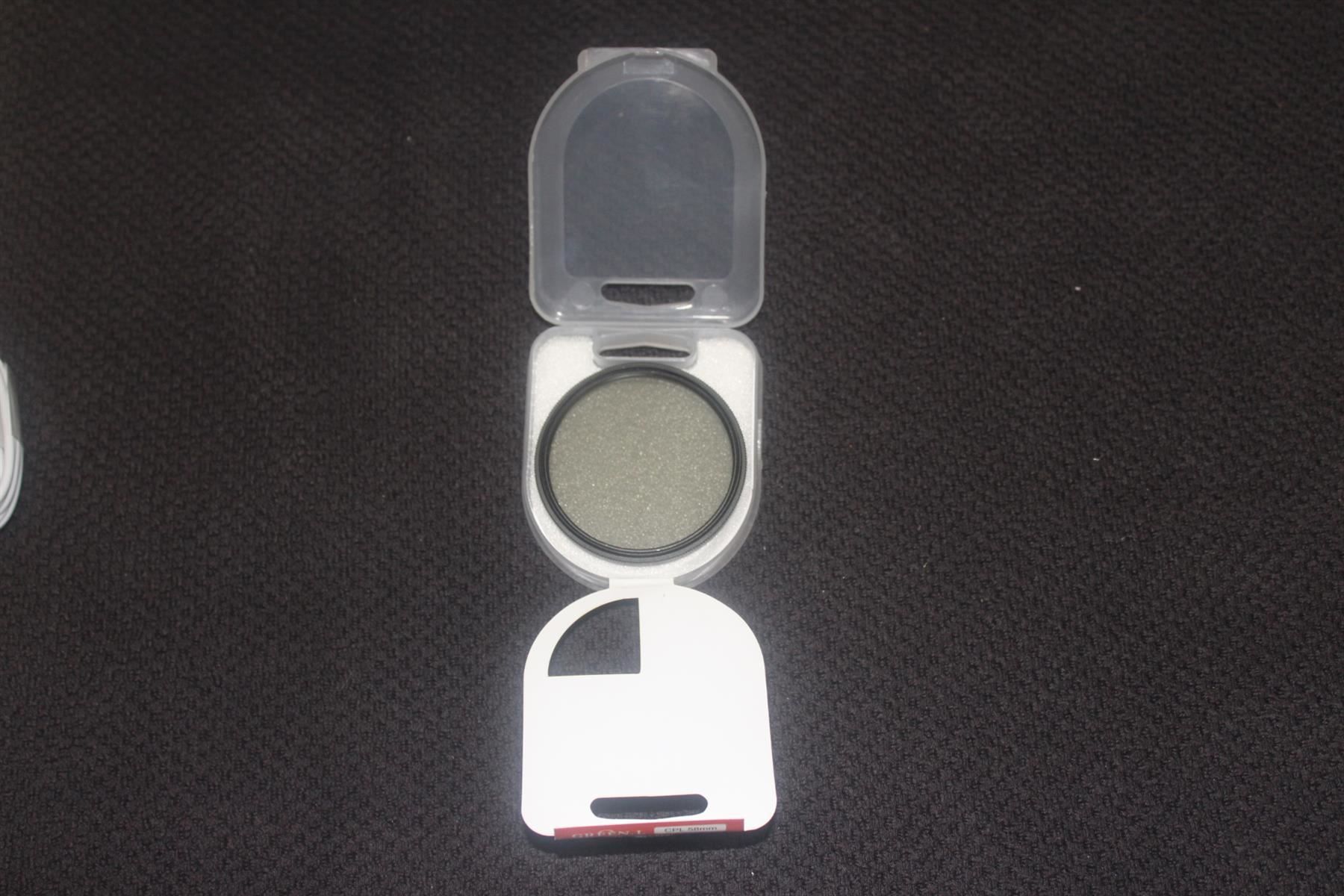 Filtri: 58mm Zirkular Polfilter ( CPL ) 58 mm – Nuovo (secondo la descrizione) da Kirchdorf AG venduto da Apost008
