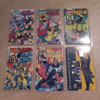 Marvel + DC Superhelden Telefonkarten (neu und unbenutzt)