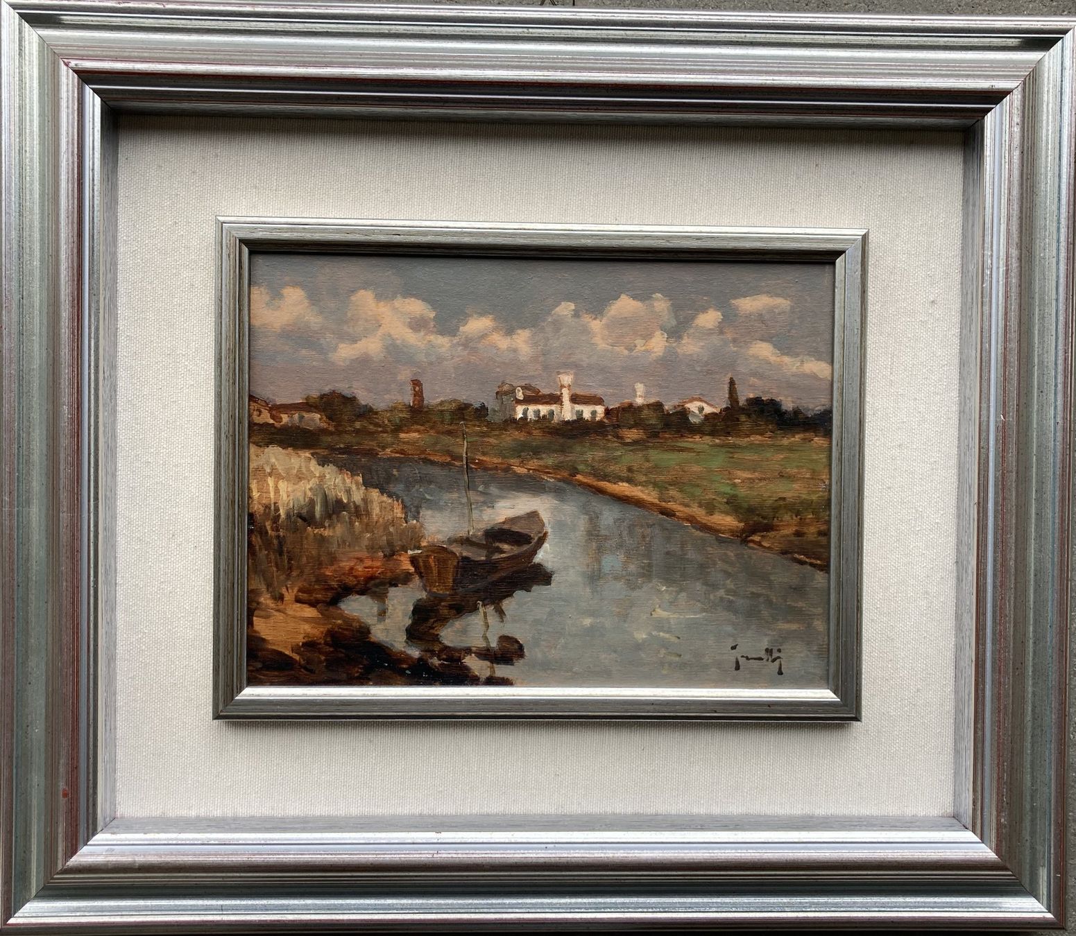 Dipinti: N.N. "Pace" Italienische Landschaft – Usato da Frauenfeld venduto da Peterwalter