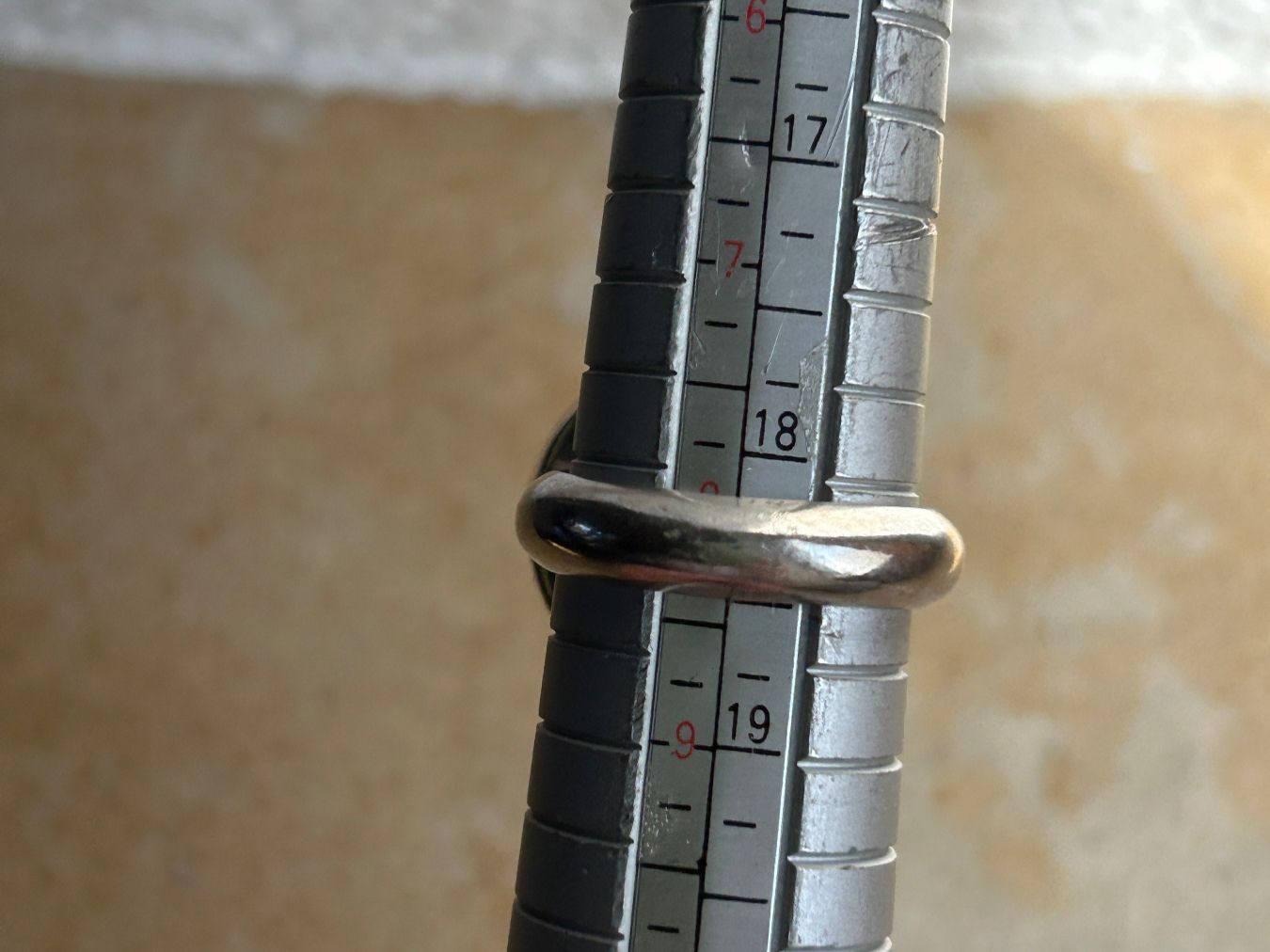 Anelli: Vintage Ring, Silber Dunkelblauer Stein (58) – Usato da Laufen venduto da Bellavitaboom 6