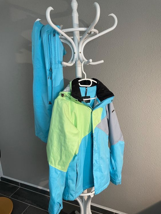 Kinder Skianzug 2-teilig Wasserdicht - Schneeanzug Mit Kapuze Für Jungen & Mädchen 1-6 Jahre