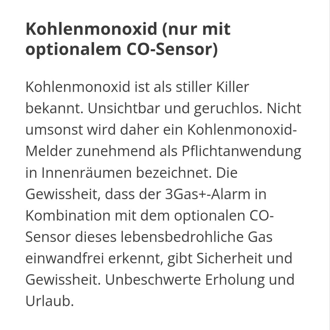 Sistemi d'allarme: Gasmelder 3 Gas – Nuovo e nell'imballaggio originale da Kaltbrunn venduto da saminipa 5