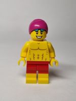 LEGO BAM late 2024 Beachgoer - Red Male Swim Trunks