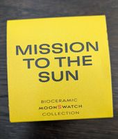 Omega Swatch Mission to the Sun Bioceramic