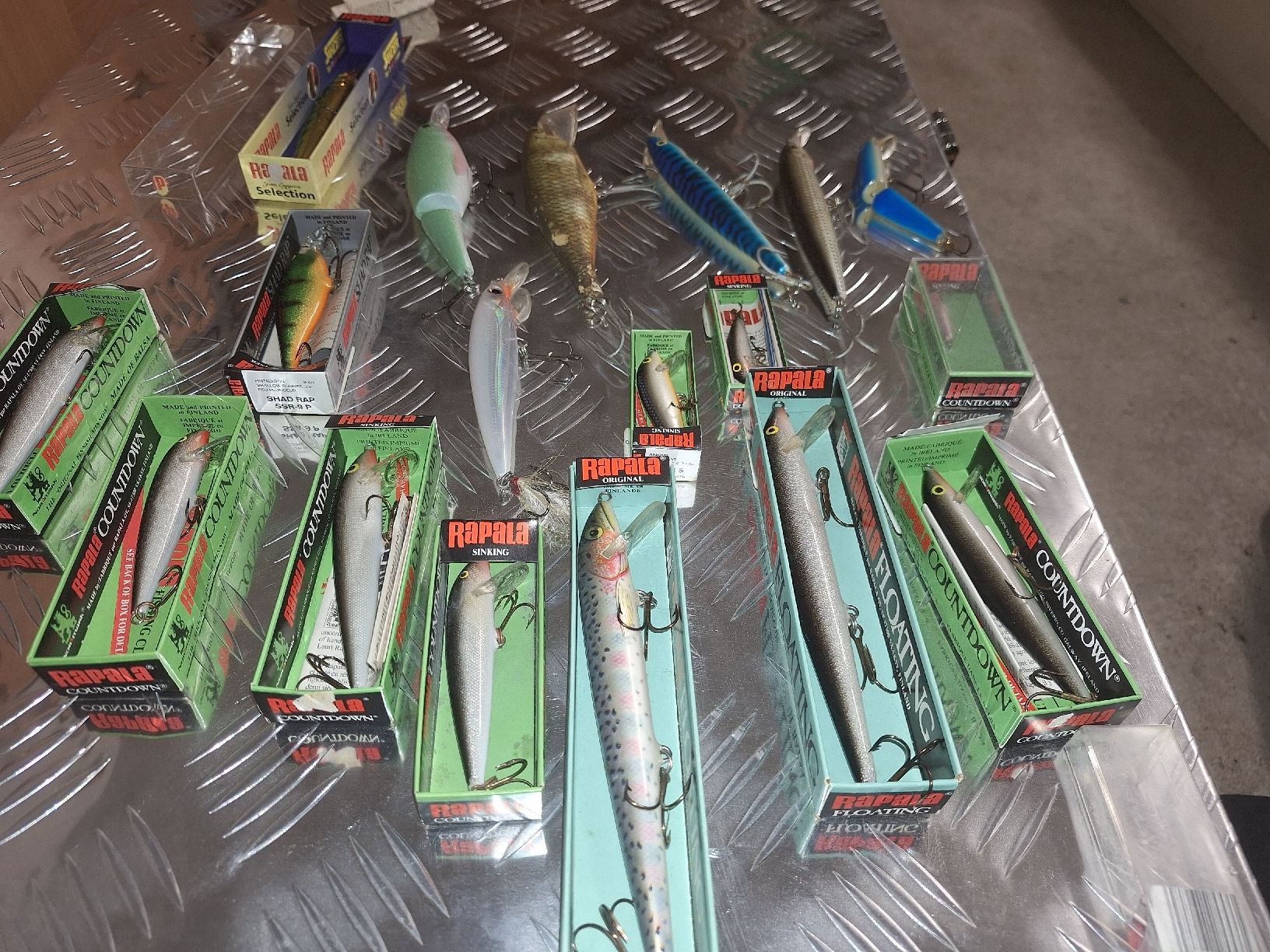 Rapala Köder: Rapala Wobbler Set Konvolut,   – Gebraucht aus Brienzwiler von Dagemo1987 1