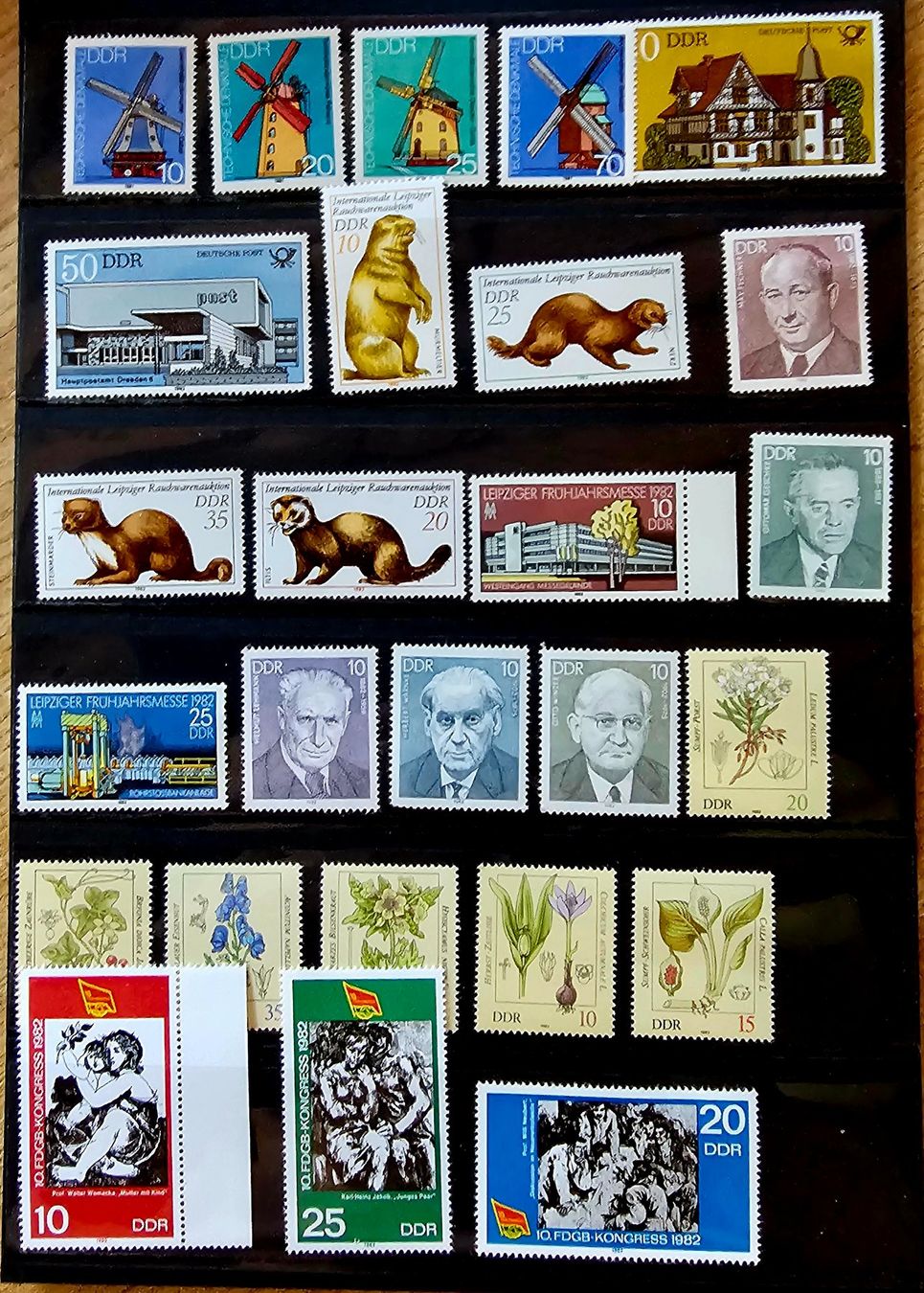 Tous les timbres: DDR Sammlung ** – Neuf (Voir description) à Les Valettes par Nuba1