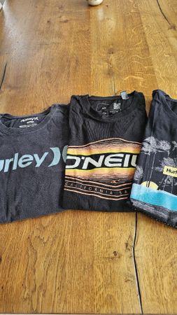 3x T-Shirts Hurley O'Neill Grösse L