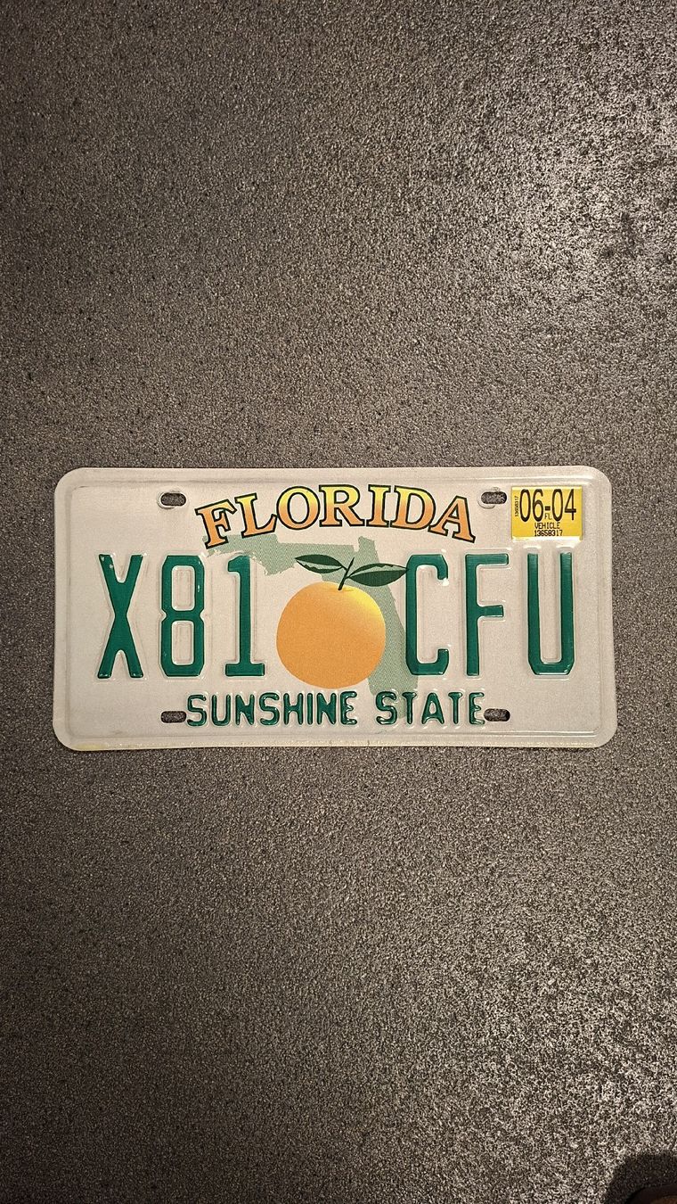 Insegne: Kennzeichen Florida – Usato da Hünenberg venduto da 1902