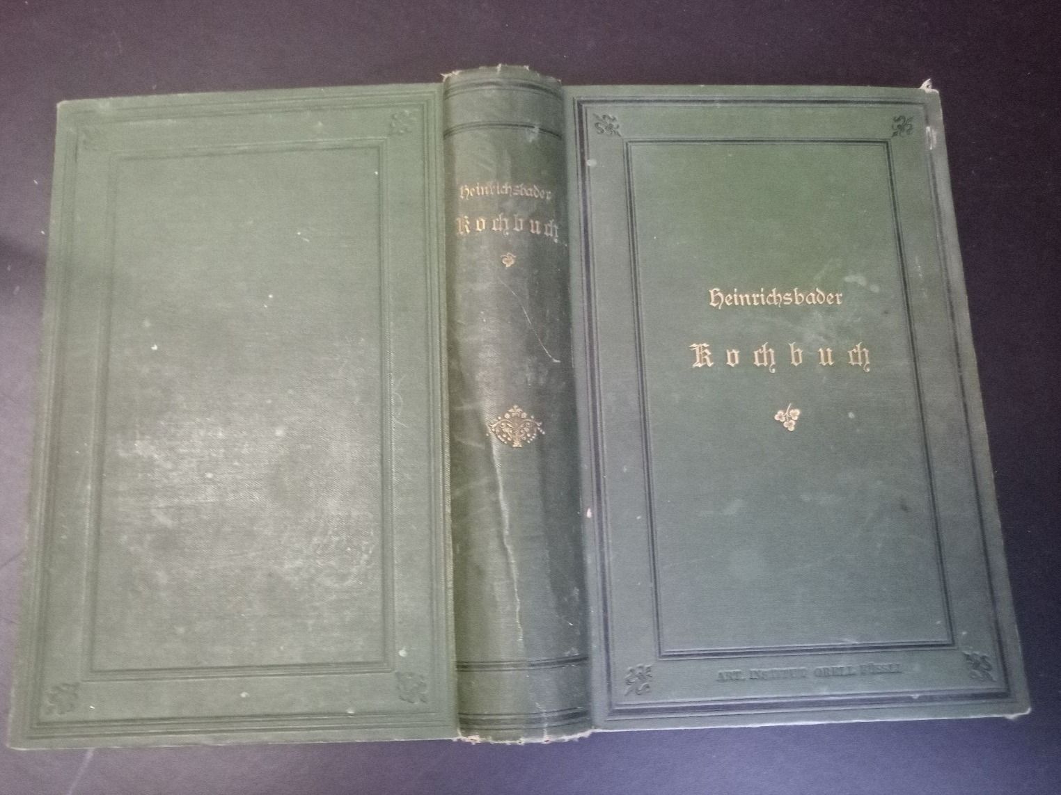 Libri: Heinrichsbader Kochbuch Orell Füssli – Usato da Reiden venduto da Zofi-Brocki 2