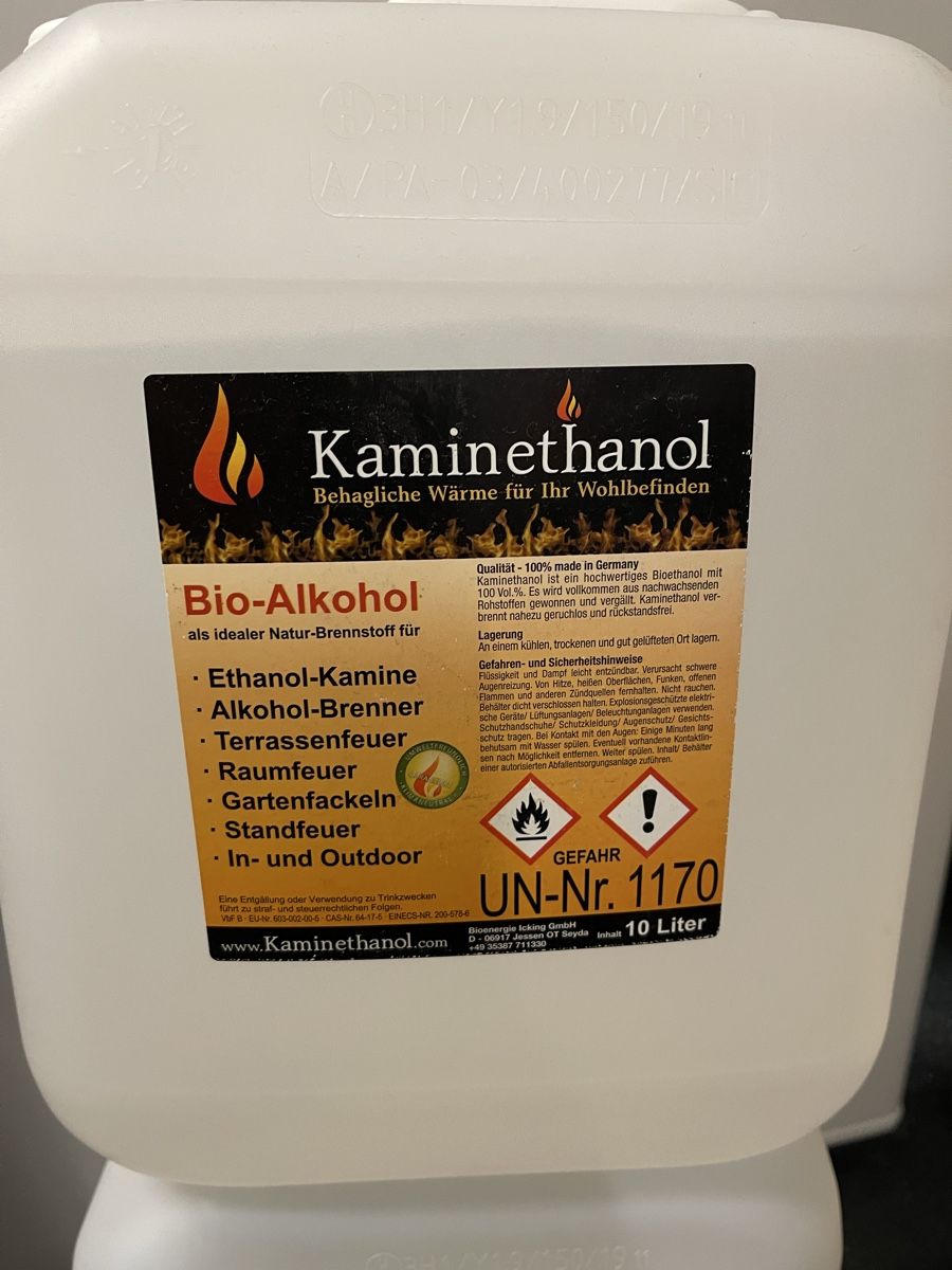 Radiateurs: Kaminethanol / Ethanol – Neuf avec emballage d'origine à Reichenburg par ric8864