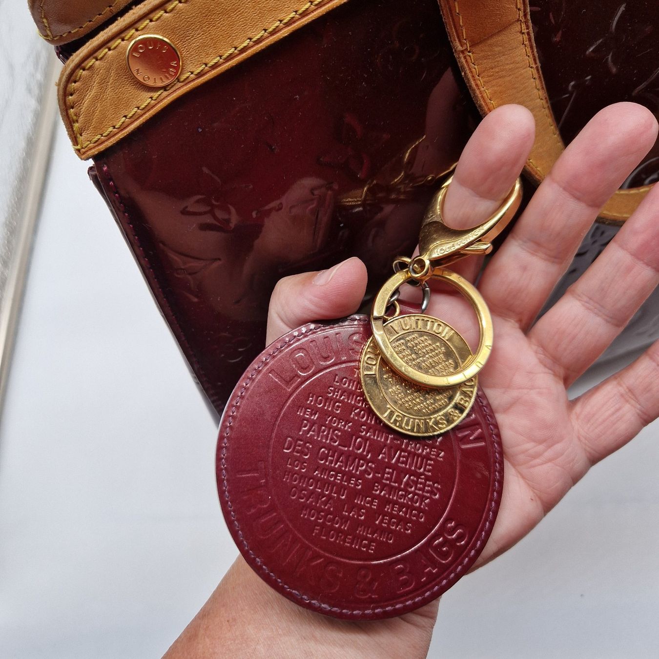 Louis Vuitton Schlüsselanhänger & - bänder: Portachiavi Louis Vuitton raro – Gebraucht aus Corteglia von ila_kz6b 3