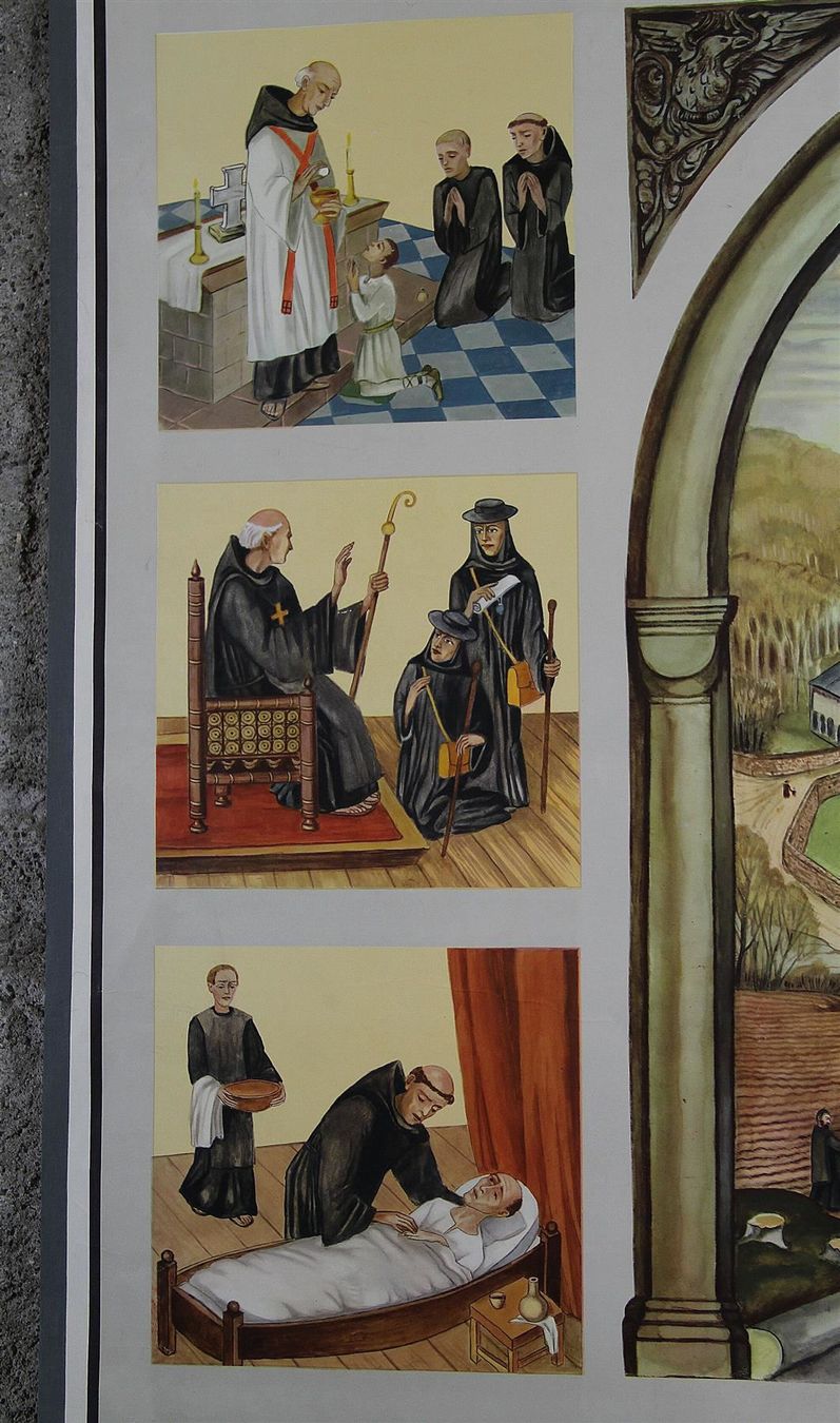 Foto & Immagini: Schulwandbild "Klosterleben 12. Jh." – Usato da Birrwil venduto da brandschatz_birrwil 6