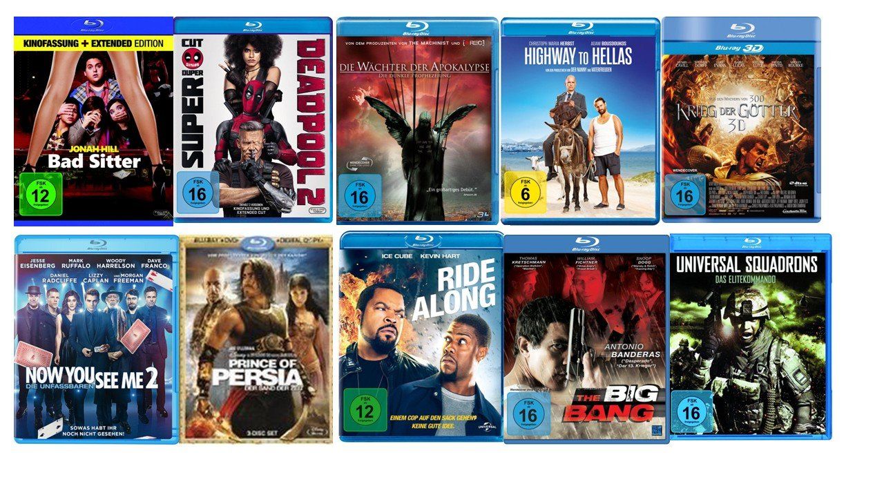 Tutti i DVDs: 30 x Bluray Sammlung – Usato da Wettingen venduto da Reviled 1