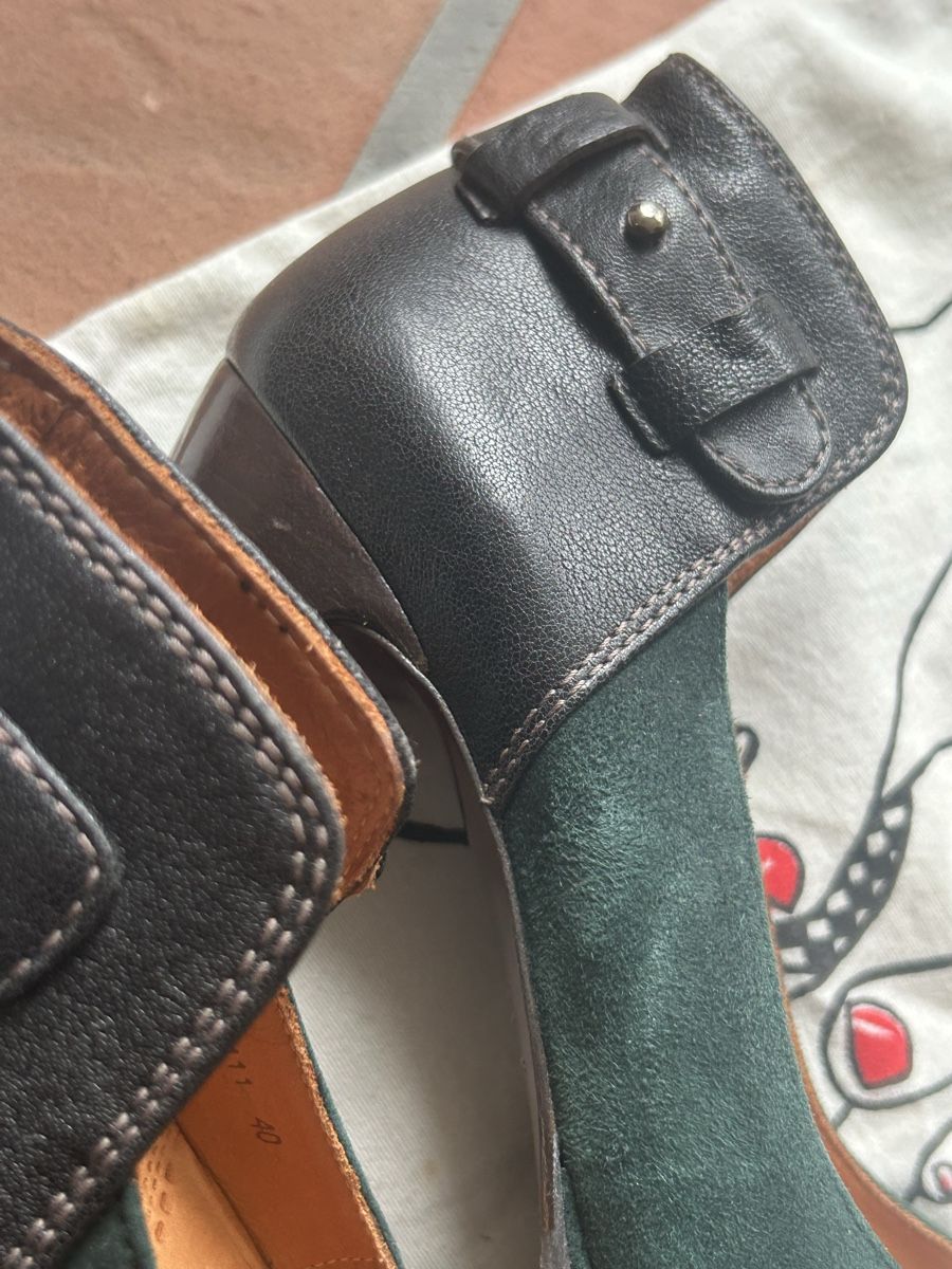 Chie Mihara Scarpe da donna: Chie Mihara, Grün/Schwarz, Grösse 40 perfekte Passform – Nuovo (secondo la descrizione) da Langnau am Albis venduto da Nechi 3