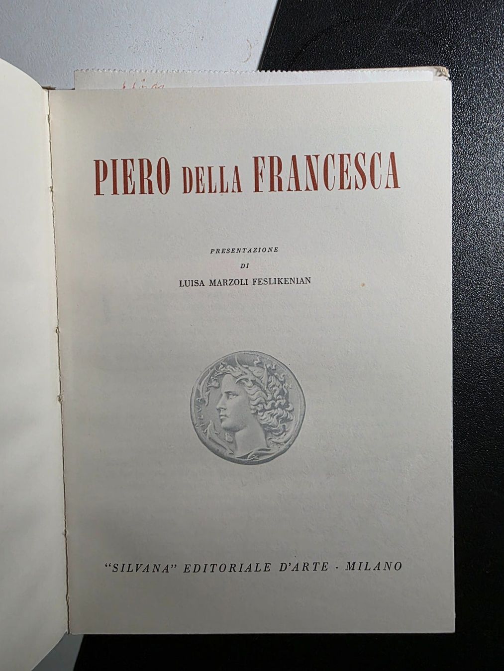 Libri: Piero Della Francesca - Piccola Silvana - 1956 – Usato da Walterswil BE venduto da Lonitti 1