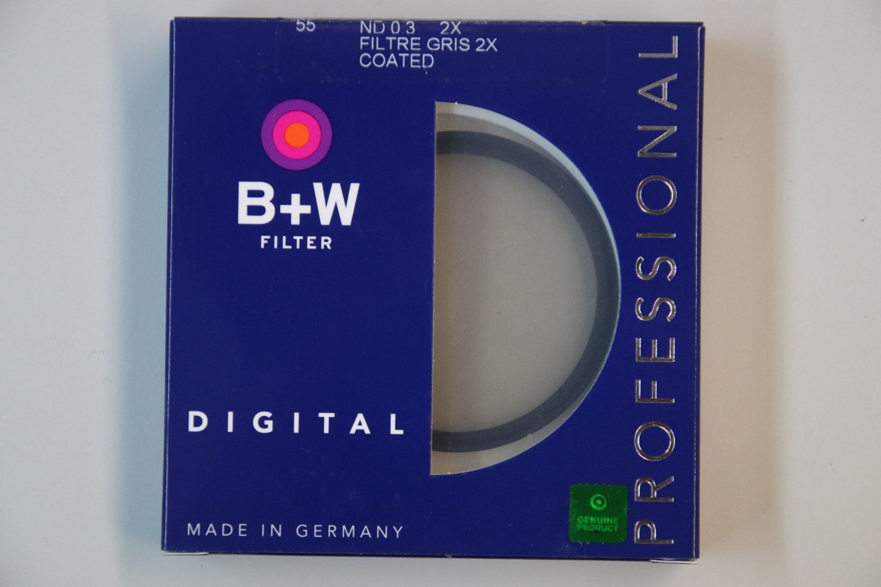 Filtri: B+W Graufilter ND 0.3 (2x) 55mm – Nuovo e nell'imballaggio originale da Zofingen venduto da OWYSSAG