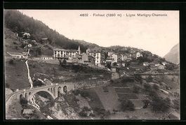Finhaut, Ligne Martigny-Chamonix, Vue G