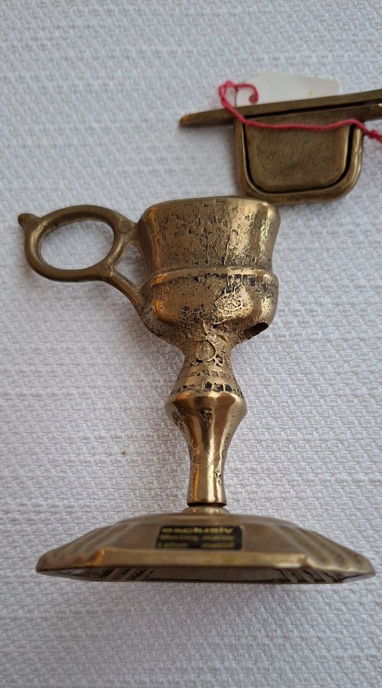 Tutti gli attrezzi: Kerzendochtschere mit Halter Messing ( 1 ) – Usato da Möhlin venduto da teddybaer8 3