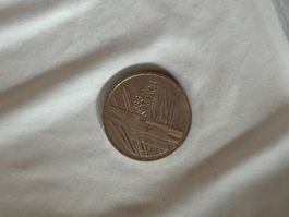 Schweizer Gedenkmünze 5 Franken 1986 Sempach Zustand gut