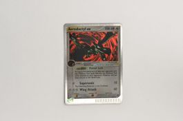 Aerodactyl EX englisch Holo Sandsturm Pokemon Karte