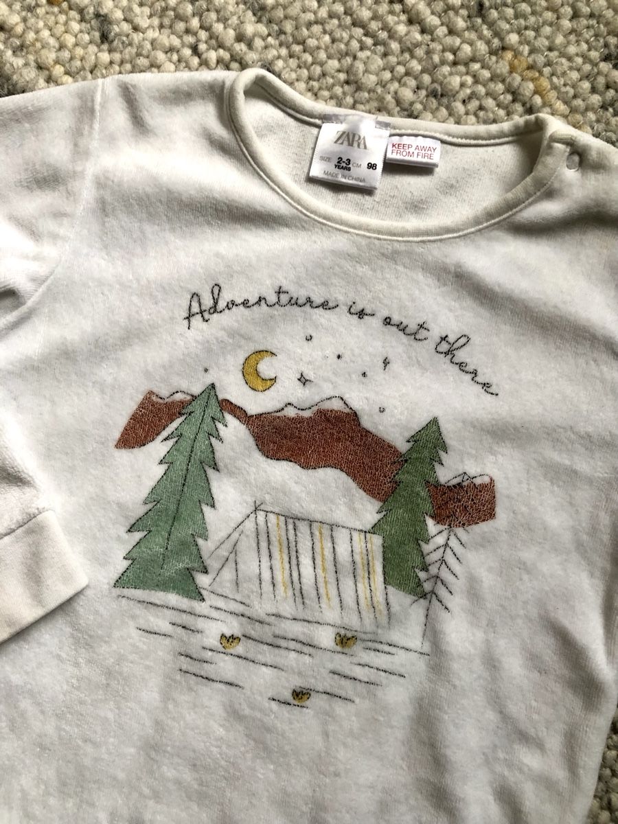 Zara Lotti & Set di vestiti: Warmes Nicki Set Gr.98, Sweatshirt mit Rundhalsausschnitt – Usato da Kilchberg ZH venduto da LittleMissSunshine 1