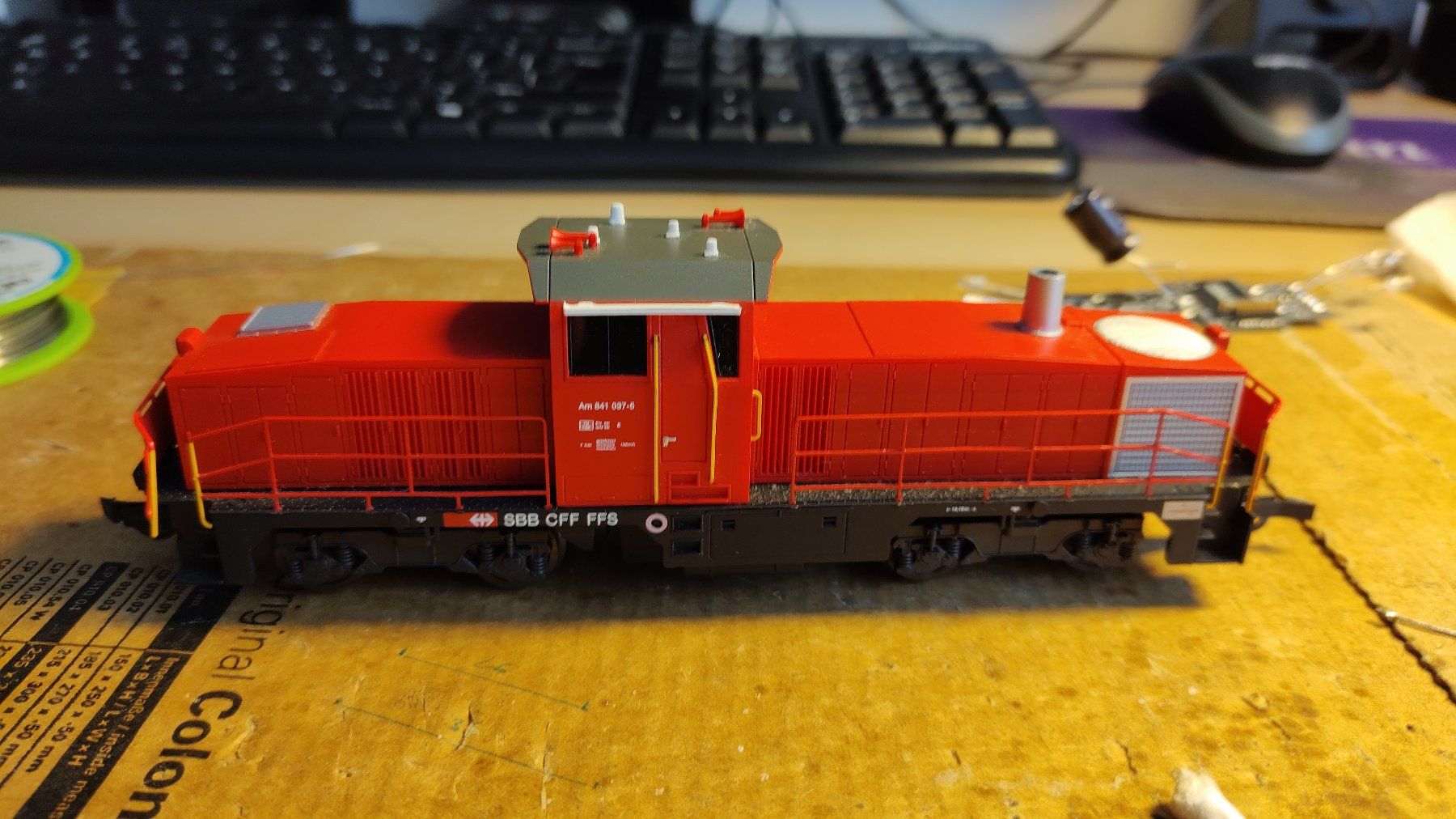 Modellini di ferrovie: Platine Electrotren Am 841 21MTC – Nuovo (secondo la descrizione) da Münsingen venduto da Rufer34 4