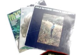 3x gute COUNTRY / FOLK / AMERICANA Vinyl-LP. VG/G+