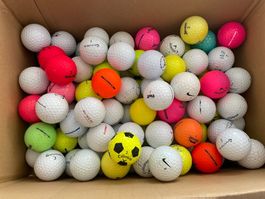 Golfbälle 100 Stk. verschiedene Marken