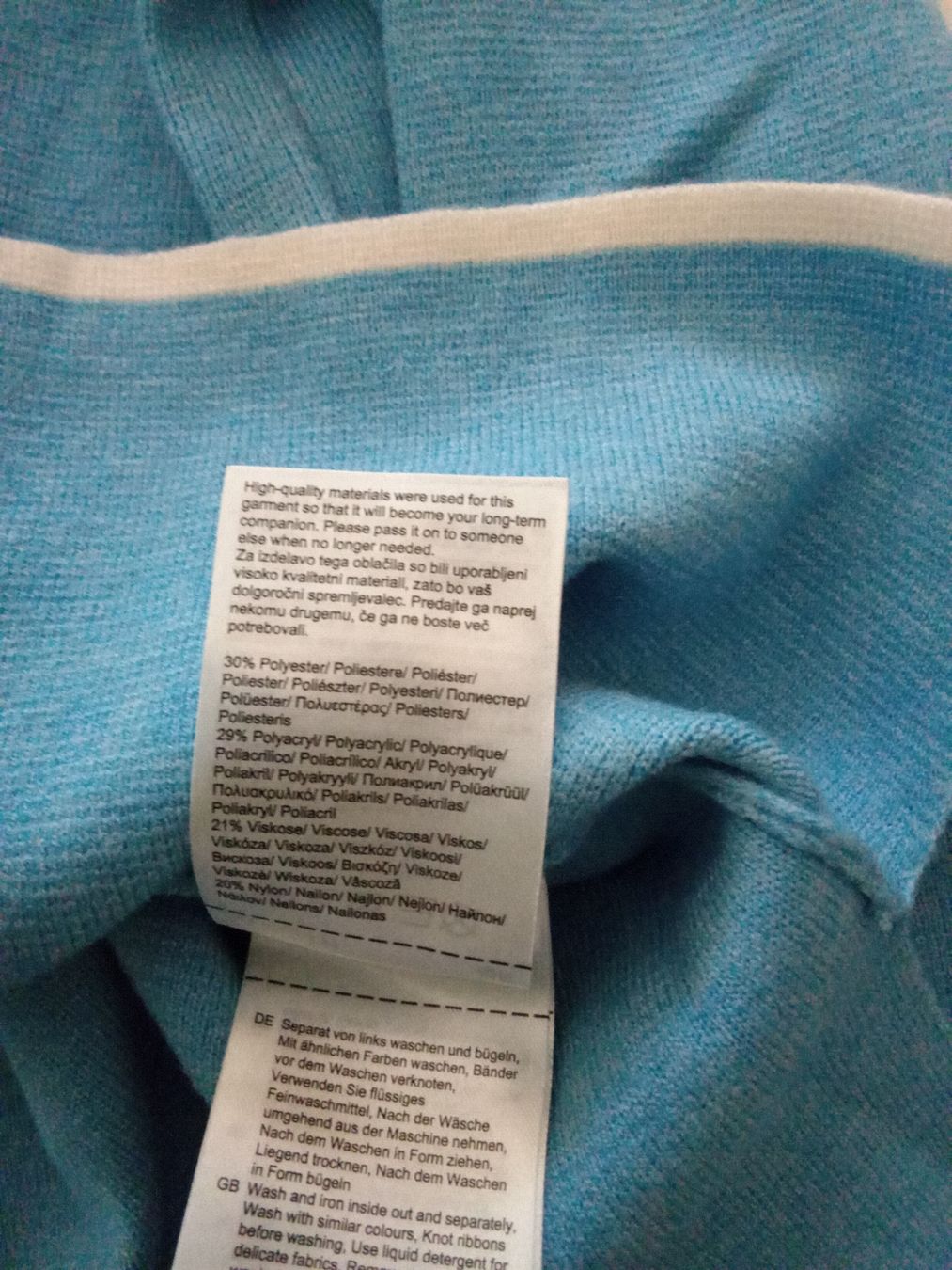 Maglioni & Felpe: Damen Pullover Street One hellblau Grösse 40 – Usato da Lauterbrunnen venduto da Idi13 2
