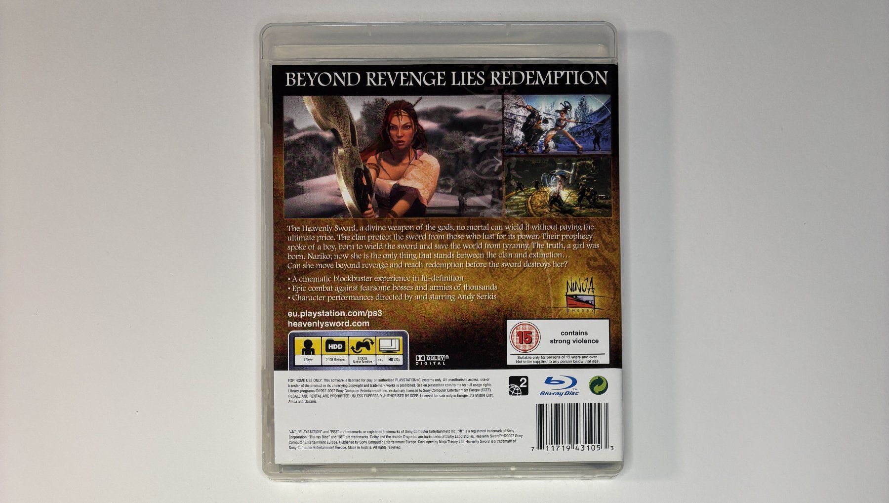 Giochi: PS3 - Heavenly Sword – Usato da Allschwil venduto da Bullach 2
