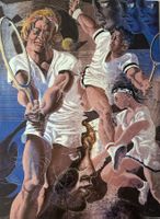 Kunst, Hans Erni, IOC Olympische Spiele - Tennis