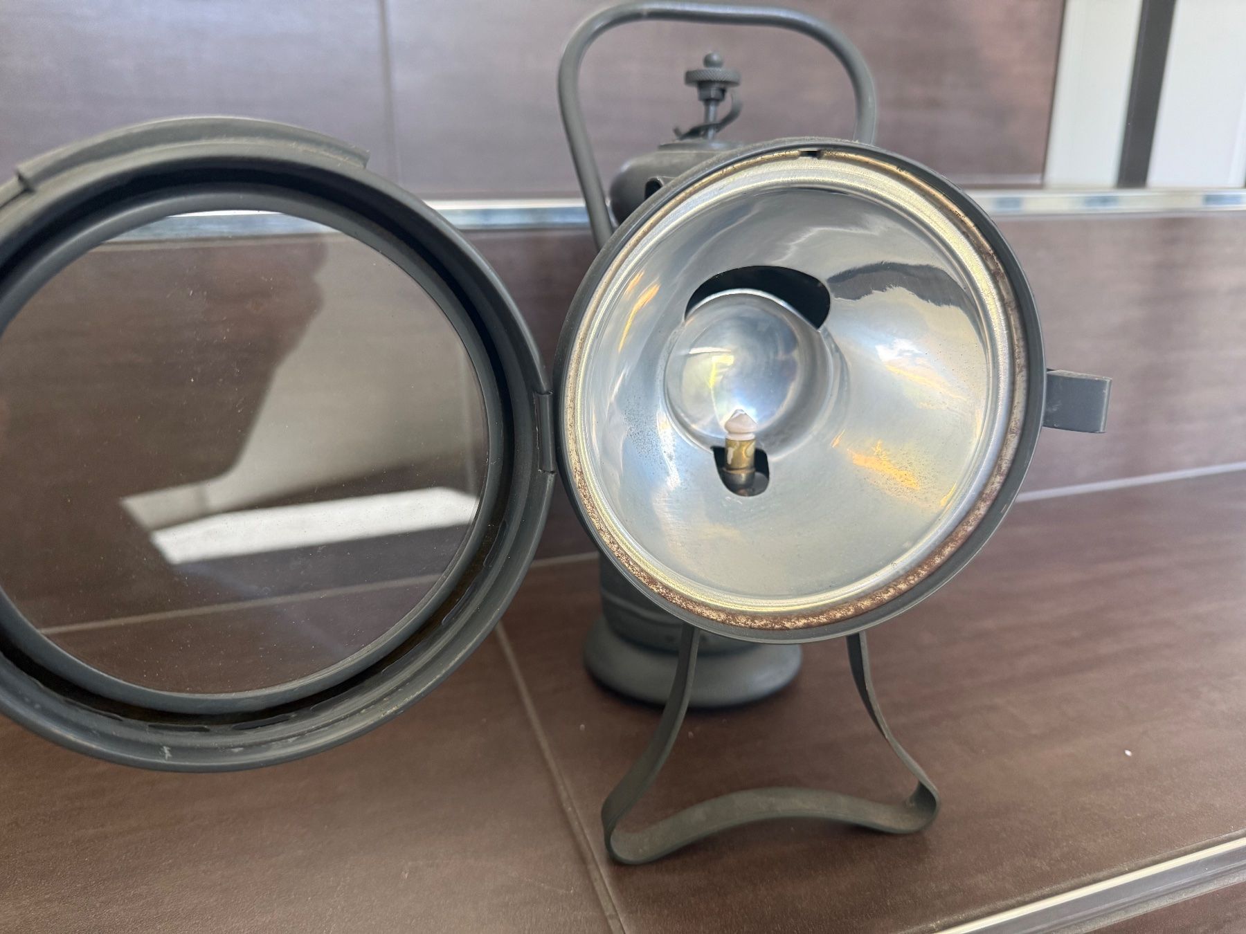 Lampen: AntikeDecker Neuchatel Karbid Militär Lampe – Gebraucht aus Hellbühl von Mico59 4