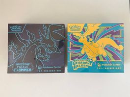 Pokémon Center Erhabene Helden & Fatale Flammen TTB Bundle