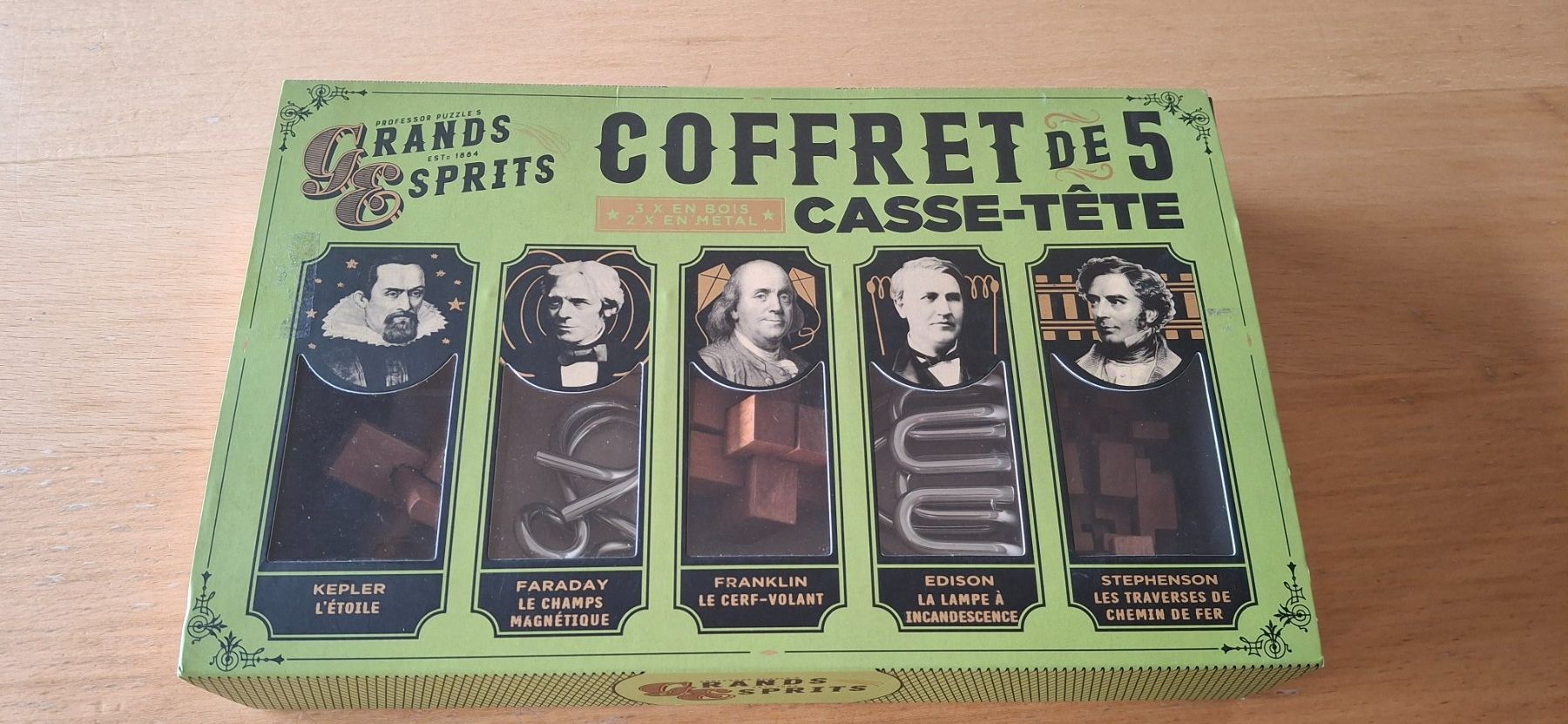 Giochi: Coffret de 5 casse-tête – Usato da Meyrin venduto da lay_6z6q